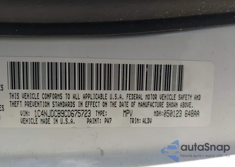 2012 Jeep Compass Limited from USA, damaged, VIN 1C4NJDCB9CD675723